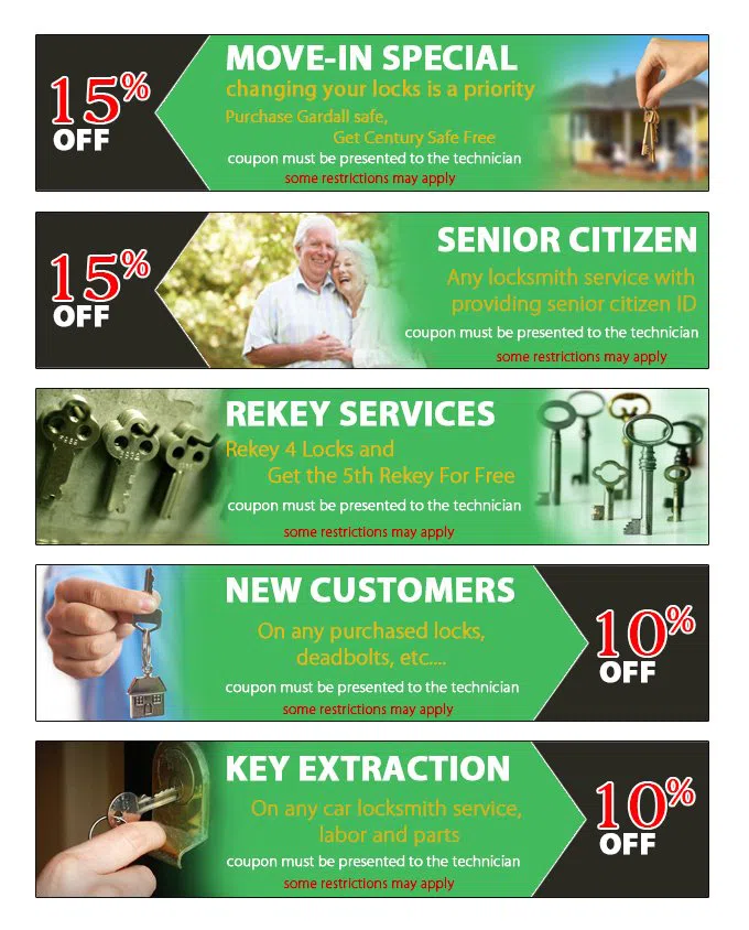 Lock Safe Services Sarasota, FL 941-677-7277 - coupon23-set-five